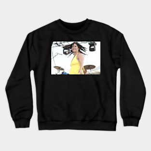 Jen Durkin Deep Banana Blackout Photograph Crewneck Sweatshirt